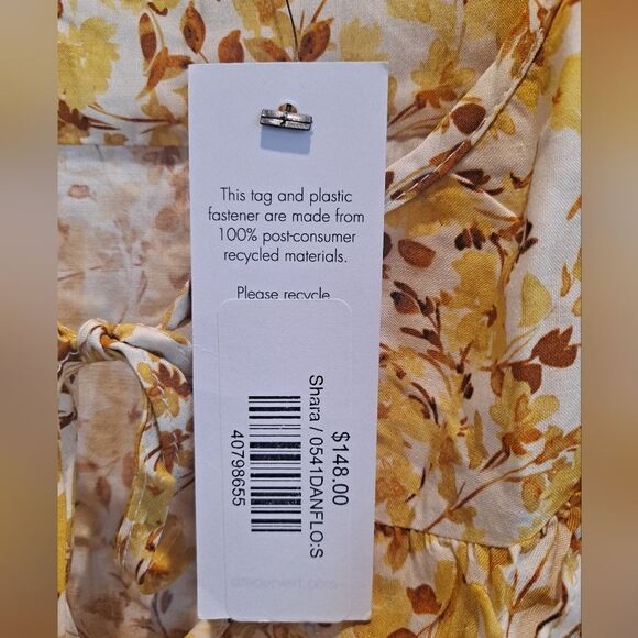 Amour Vert Shara Ecovero Top Size Small NWT - Picture 4 of 9